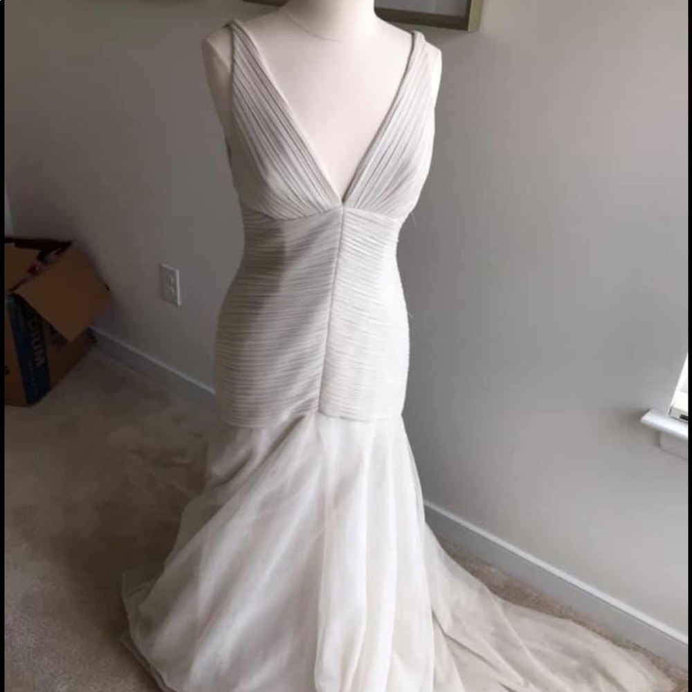 Jim Hjelm ivory dress